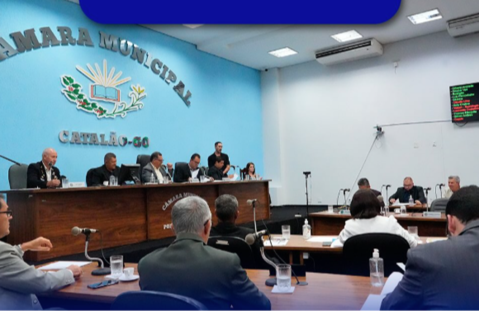 8 Sessão Ordinária reforça compromisso com o desenvolvimento de Catalão