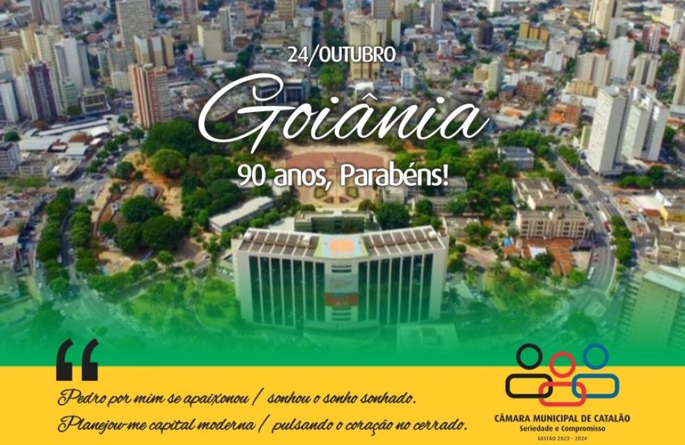 24 de outubro Aniversário de Goiânia